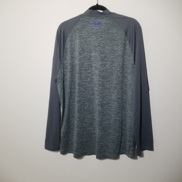 Under Armour Gray Long Sleeve Shirt - Picture 3 of 4